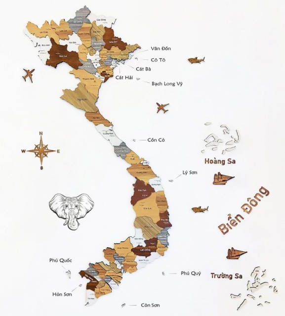 Tranh bản đồ 01